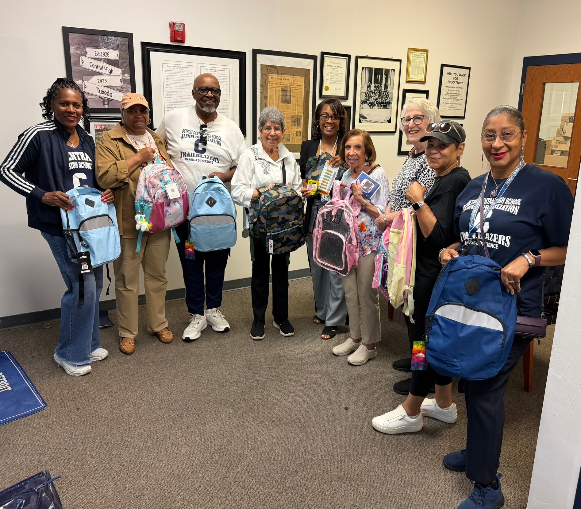 CLASS OF 1957 SCHOOL SUPPLY DONATION photo 1